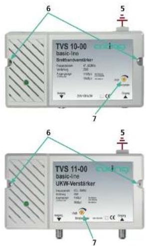 Axing TVS 11-00 - Potentialausgleich und Montage: - 1