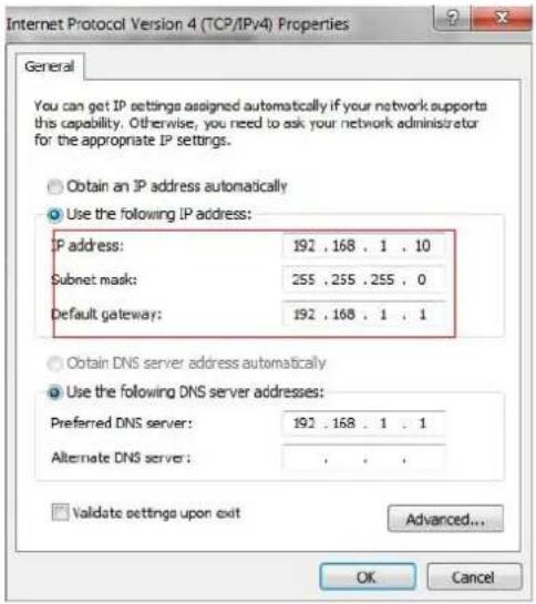 Milesight MS-C3367-PNA - Assign An IP Address via Browser - 1