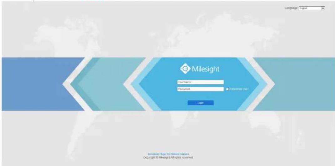 Milesight MS-C3367-PNA - Assign An IP Address via Browser - 4