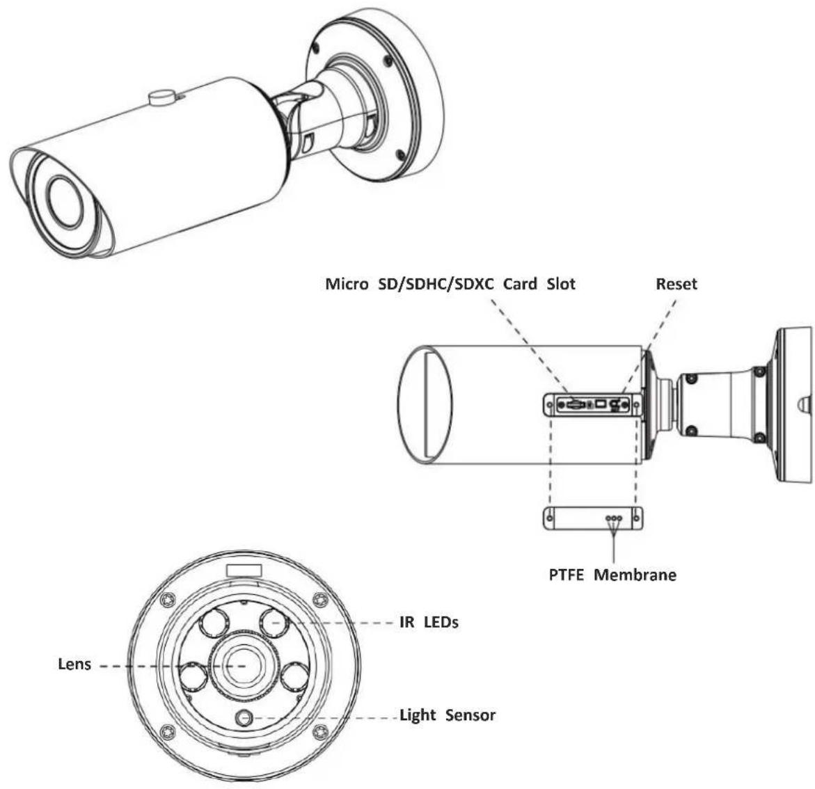 Milesight MS-C3367-PNA - Pro Bullet Network Camera - 1