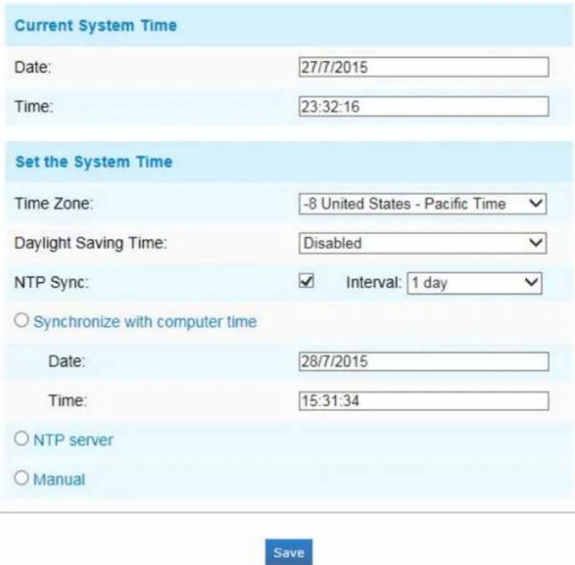 Milesight MS-C3367-PNA - Date&Time - 1
