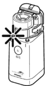 OMRON MicroAIR NE-U22 - Batterielebensdauer und Austauschen der Batterien - 1
