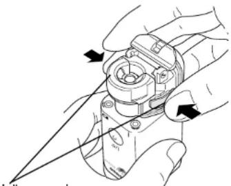 OMRON MicroAIR NE-U22 - Aufbau der Einheit und Füllen des Medikamentenbehälters - 1