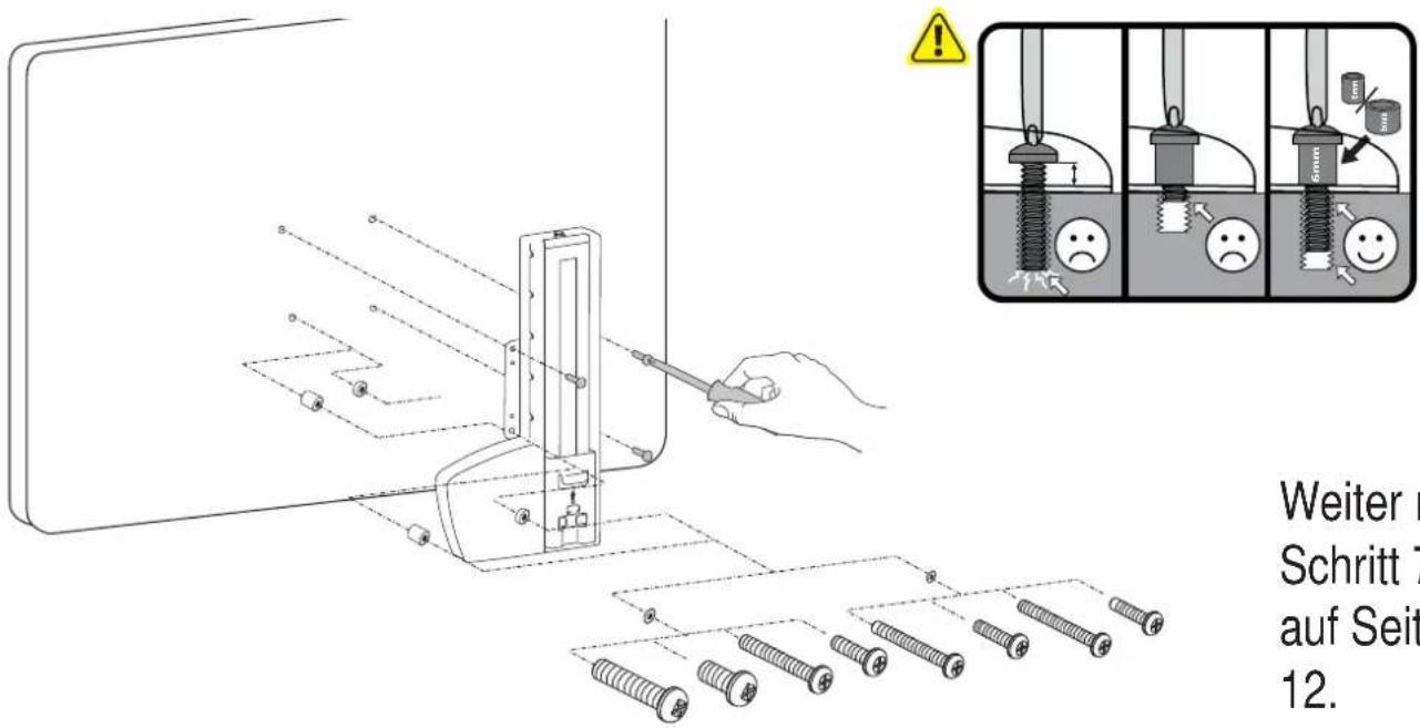 Ergotron 61-113-085 LD-X - Stellen Sie fest, ob zwischen dem TV/Großdisplay und der Glide-LD VESA-Adapter benötigt werden. - 3