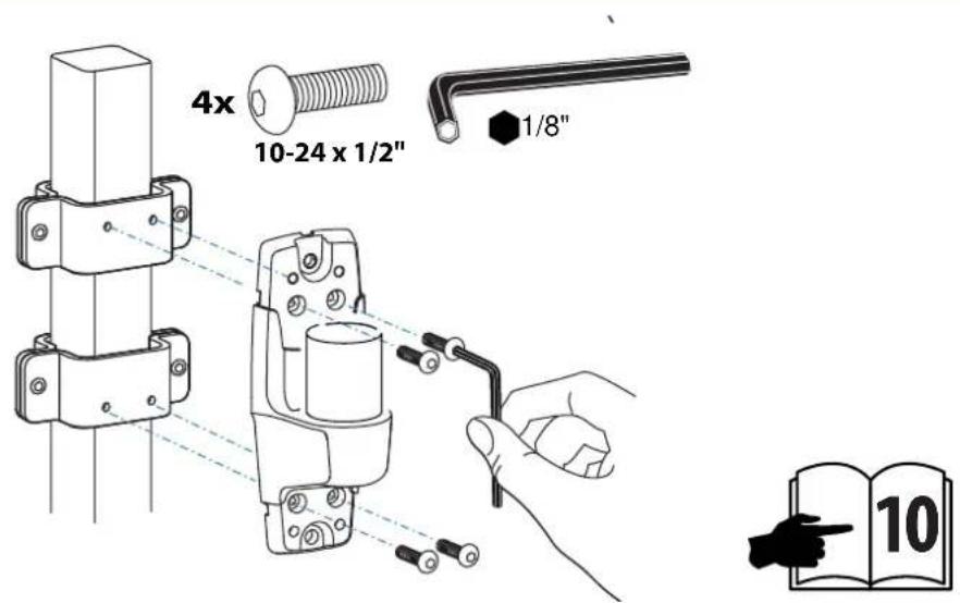 Ergotron 45-383-026 LX - Montageposition bestimmen: - 8