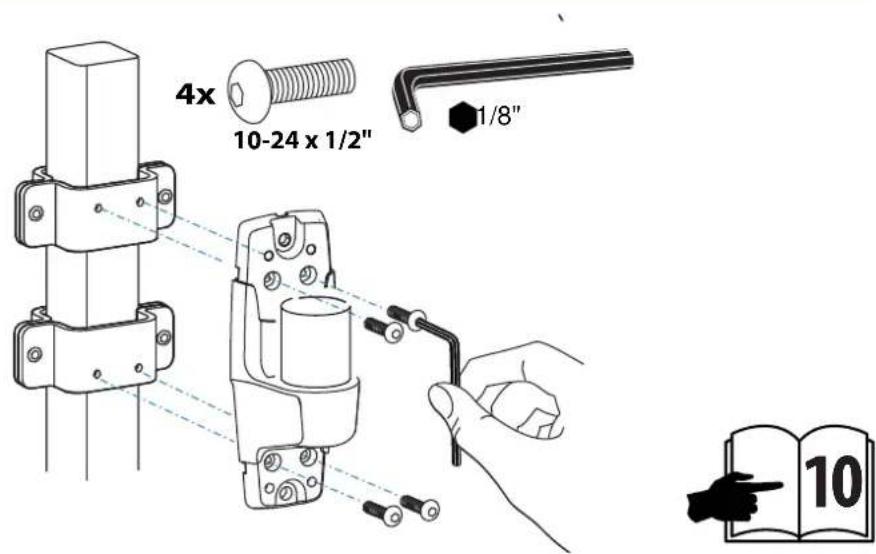 Ergotron 45-353-026 LX - Montageposition bestimmen: - 8