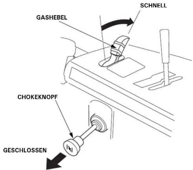 GASHEBEL SCHNELL CHOKEKNOPF GESCHLOSSEN