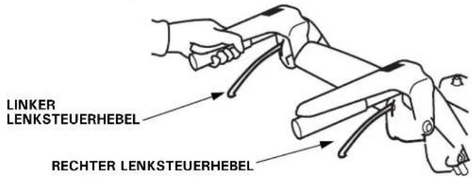 LINKER LENKSTEUERHEBEL RECHTER LENKSTEUERHEBEL