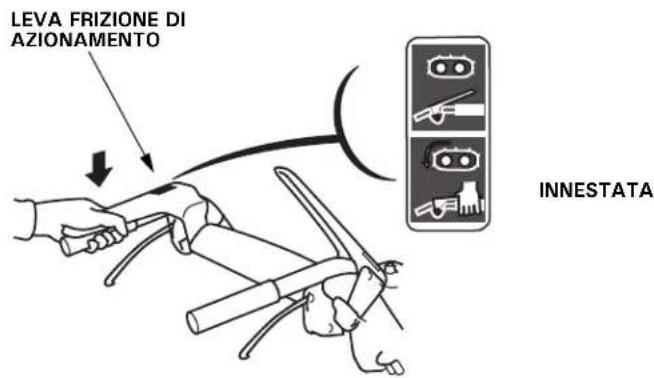 LEVA FRIZIONE DI AZIONAMENTO INNESTATA