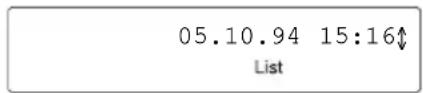 05.10.94 15:16 List