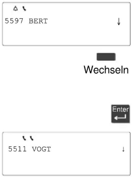 5597 BERT Wechseln Enter 5511 VOGT