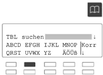 TBL suchen ABCD EFGH IJKL MNOP Korr QRST UVWX YZ ÄÖÜB ↓