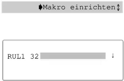 Makro einrichten RUL1 32 ↓