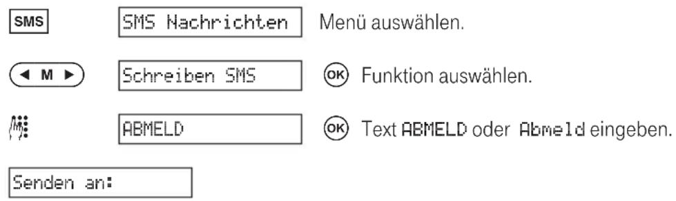 T-Mobile Concept P 412 - Abmelden - 1