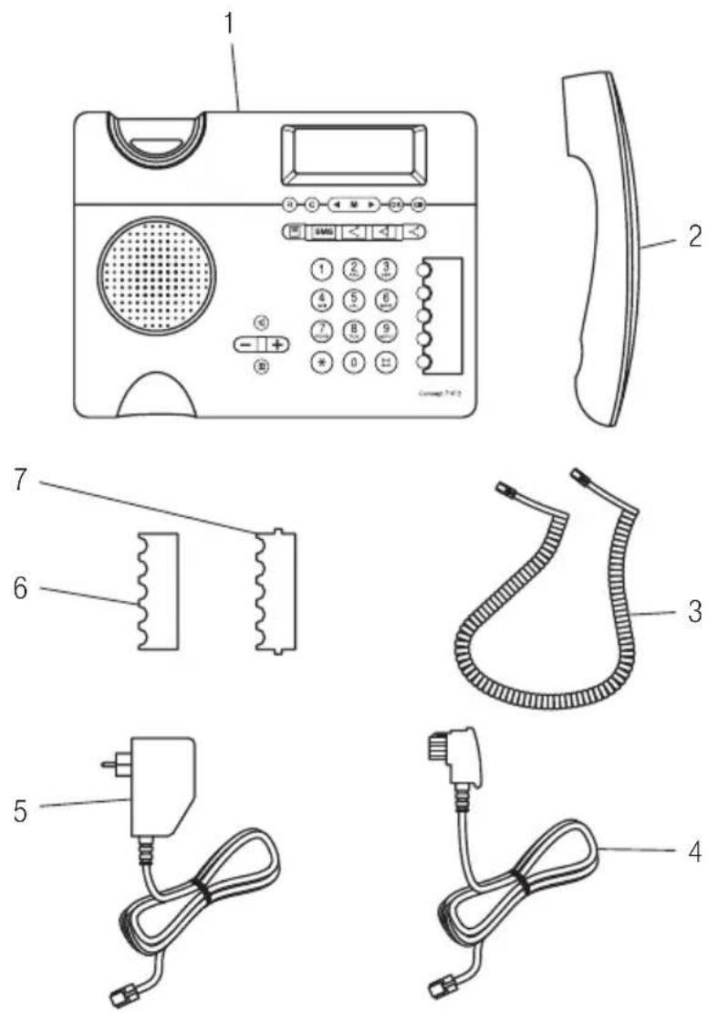 T-Mobile Concept P 412 - Verpackungsinhalt - 1