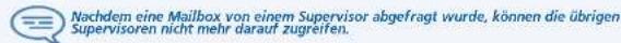 ALCATEL OmniPCX Office 4039 - Gruppen-Mailboxen überwachen - Supervisorapparat - 2