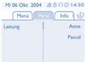 Mi 06 Okt 2004 Menu Persl. Info Leitung Anne Pascal