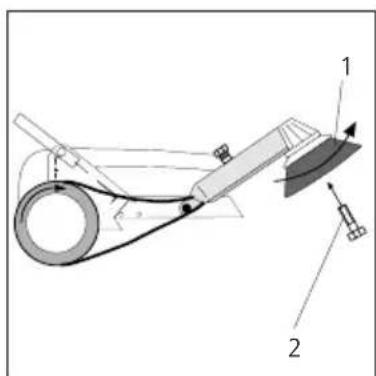 Nilfisk-ALTO BK 900 - Seitenbürste auswechseln - 1