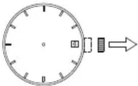 ORIENT Executive FER27006B0 - ◆ IMPOSTAZIONE DELL'ORA E DELLA DATA [DW(48D), ER(487), NR(557), PF(597)] - 1