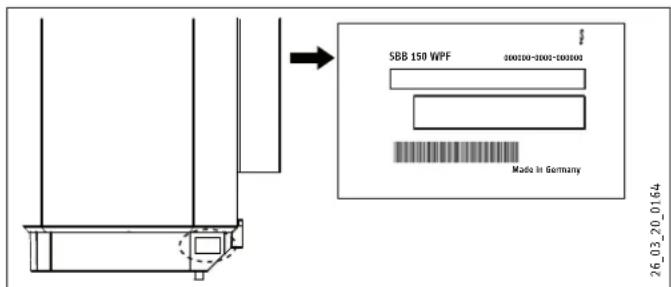 SBB 150 WPF 000100-2000-000100 Made in Germany 26.03.20.0164