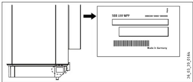 5BB 150 WPF 000100-2000-000100 Made in Germany 26.03.20.0164