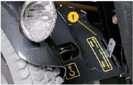 Etac Balder Junior J240 - Aktivieren des Rollstuhls - 1