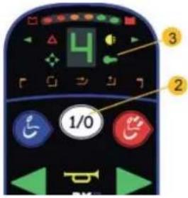 Etac Balder Junior J240 - Aktivieren des Rollstuhls - 4