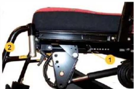 Etac Balder Liberty L280 - Manuellen Fußbank - 1