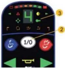 Etac Balder Junior J230 - Aktivieren des Rollstuhls - 4