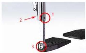 Etac Balder Move Advanced - Einstellung des Armlehnenabstands - 2