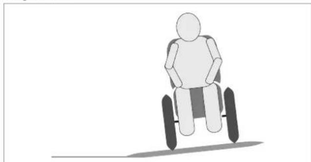 Etac Balder Move Advanced - Fahren auf einer Schräge - 1