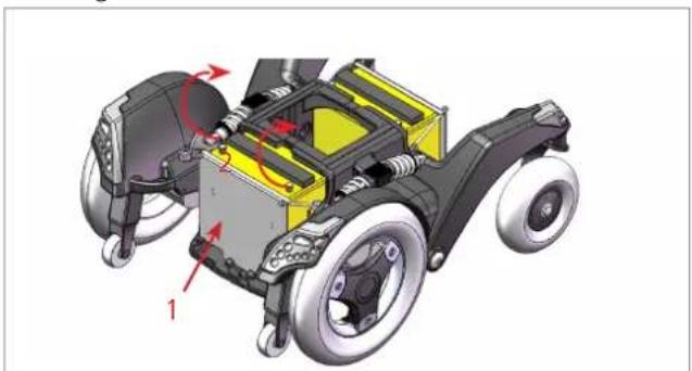 Etac Balder Move Advanced - Umgang mit einer defekten Batterie - 4