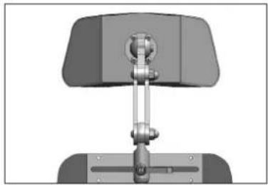 Etac Balder E885 - Einstellung der Kopfstütze - 2