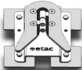 Etac Balder E880 - Verankerung des Sitzes mit dem automatischen Rückhaltesystem - 2
