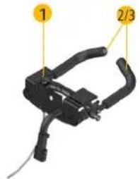 Etac Balder E880 - Bedienteil für Begleitperson (Nebenkonsole) - 1