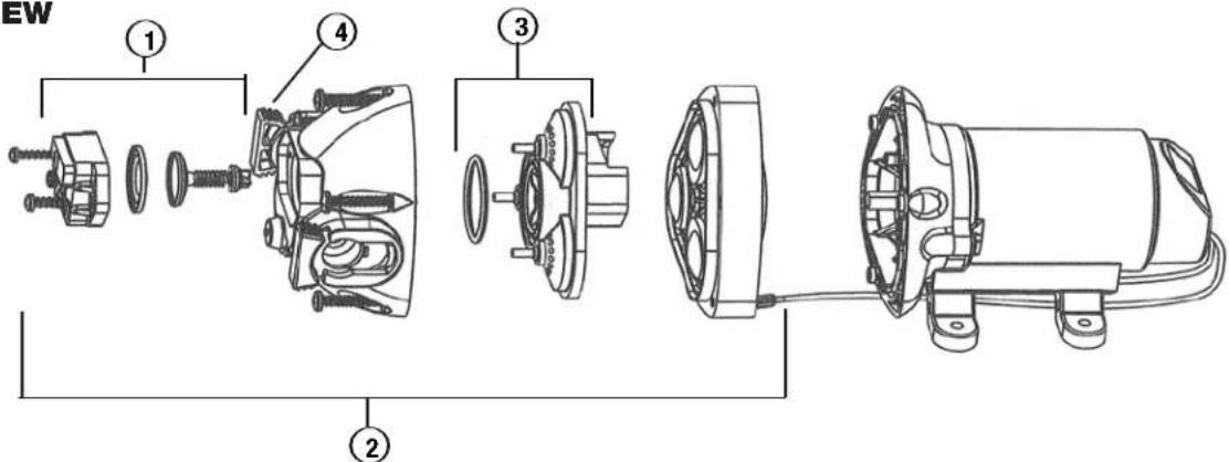 Flojet Triplex 3626 - Low Flow and Pressure - 1