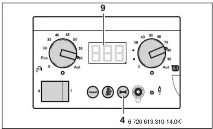 BUDERUS Logamax plus GB152-16-24T - Anlagendruck prüfen - 1