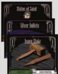 White Goblin Games Vampire Empire - Kartenstapel des menschlichen Spielers - 5
