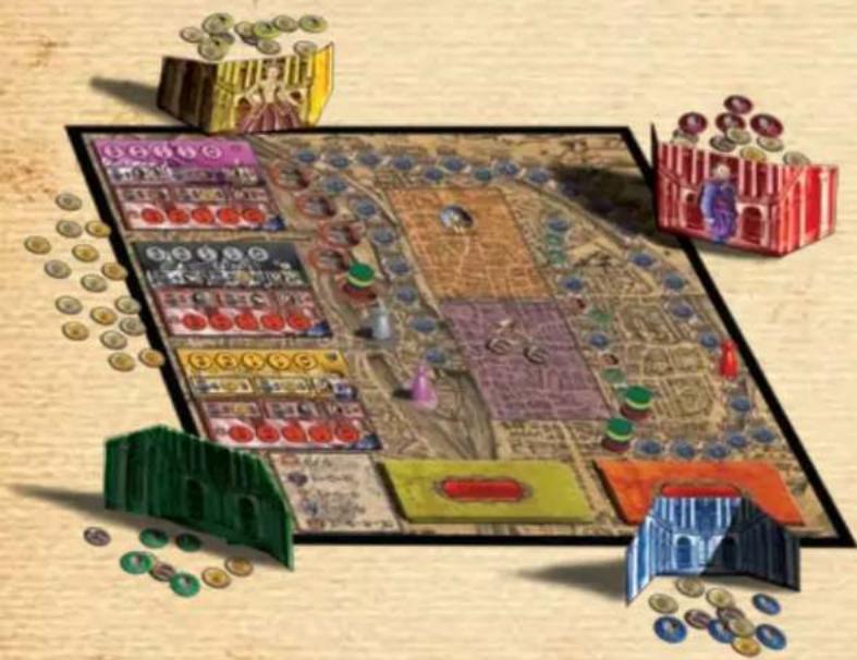 White Goblin Games Richelieu - Spielaufbau - 1