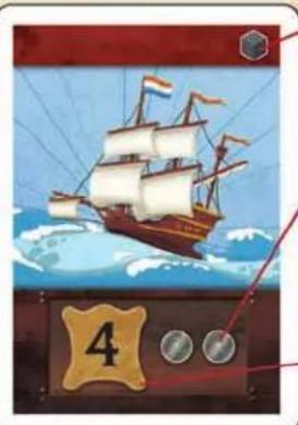 White Goblin Games Nieuw Amsterdam - Getreidewert - 1