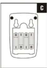 XENA XA501 - Alarm unit battery installation - 2