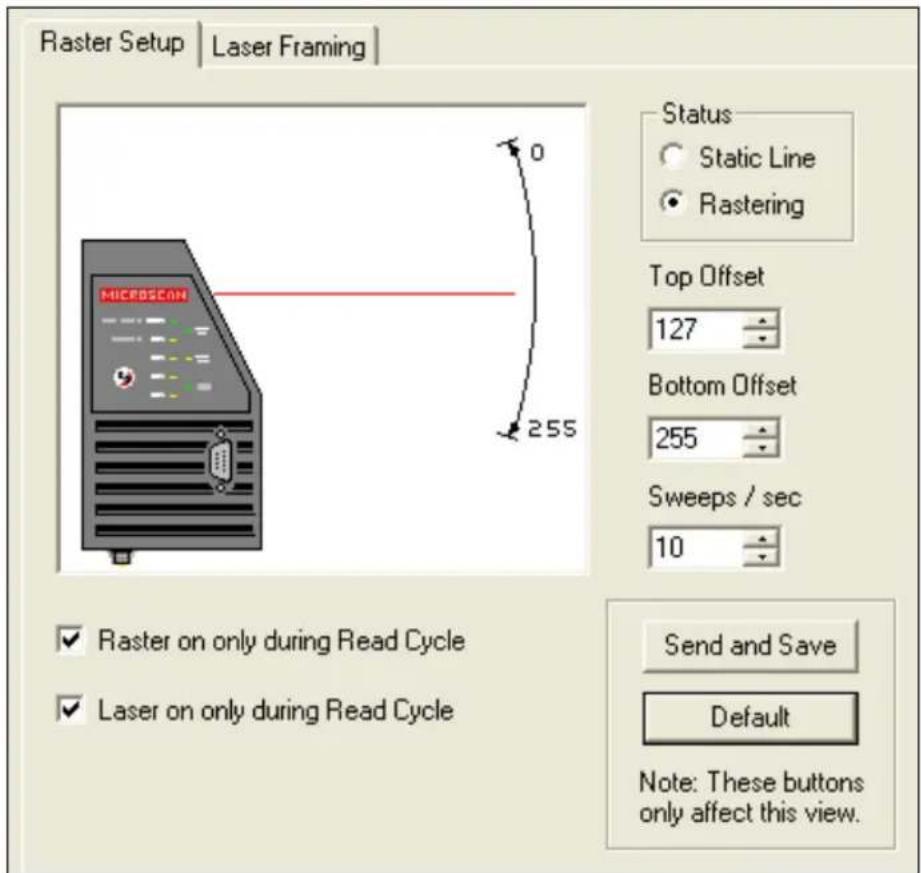 Microscan MS-890 - Raster Setup - 2