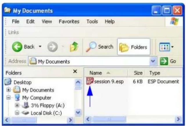 Microscan MS-890 - Ask to Save ESP File when Quitting - 2