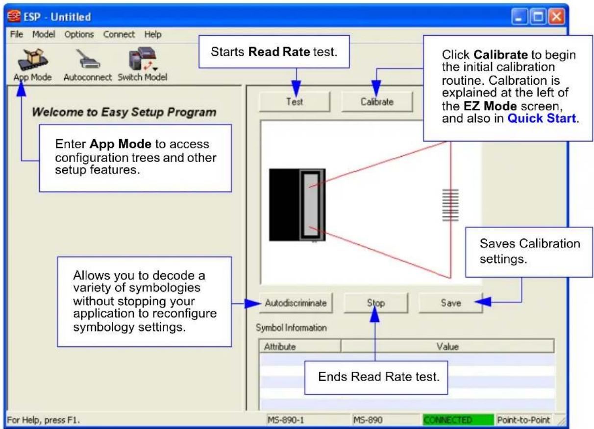 Microscan MS-890 - Calibrate - 1