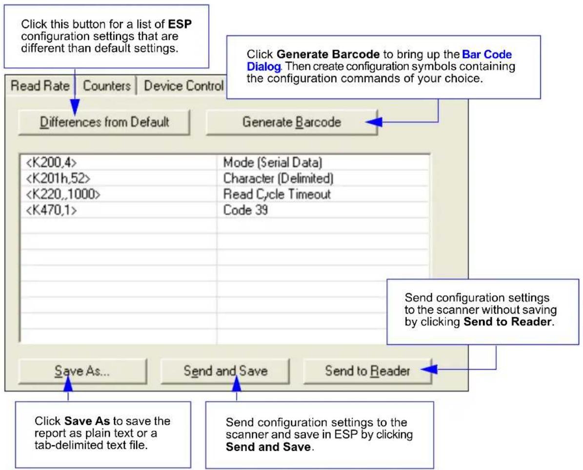 Microscan MS-890 - Differences from Default - 1