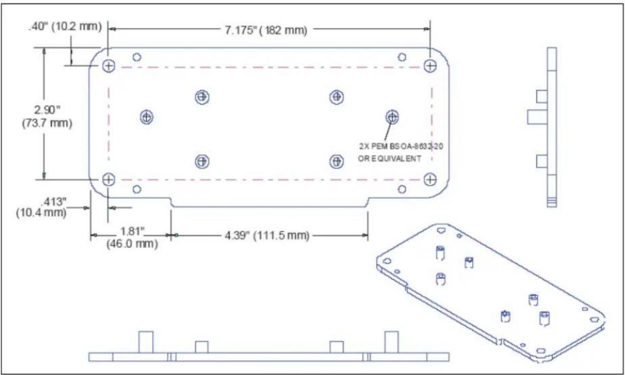 Microscan MS-890 - Mounting Plate - 1