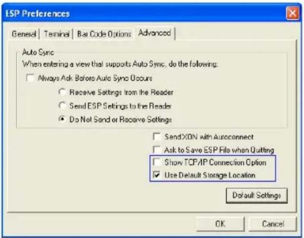 Microscan MS-890 - Preferences > Advanced Tab (cont.) - 1