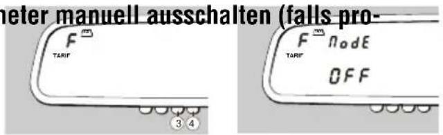 Hale SPT-02 - Taxameter manuell ausschalten (falls pro-Taxameter manuell ausschalten (falls programmiert)grammiert) - 1