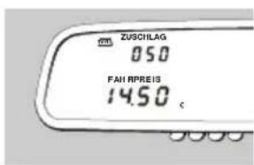 Hale SPT-02 - Letzten Fahrpreis anzeigenLetzten Fahrpreis anzeigen - 2
