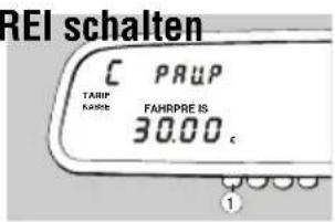 Hale SPT-02 - Taxameter nach FREI schalten Taxameter nach FREI schalten - 1